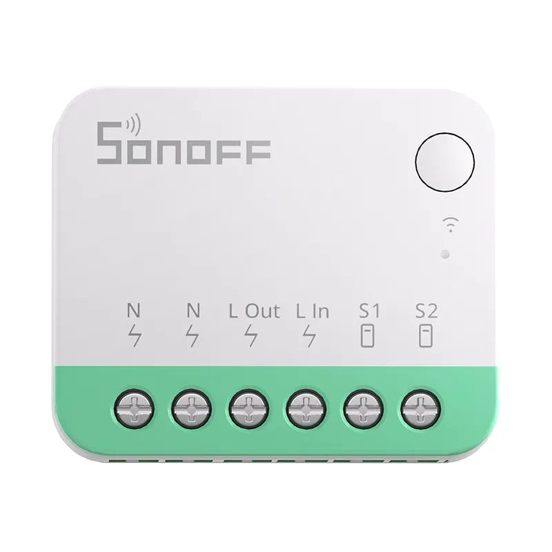 Smart mini-switch WiFi Sonoff MINIR4M Matter (HomeKit, SmartThings, Home Assistant)