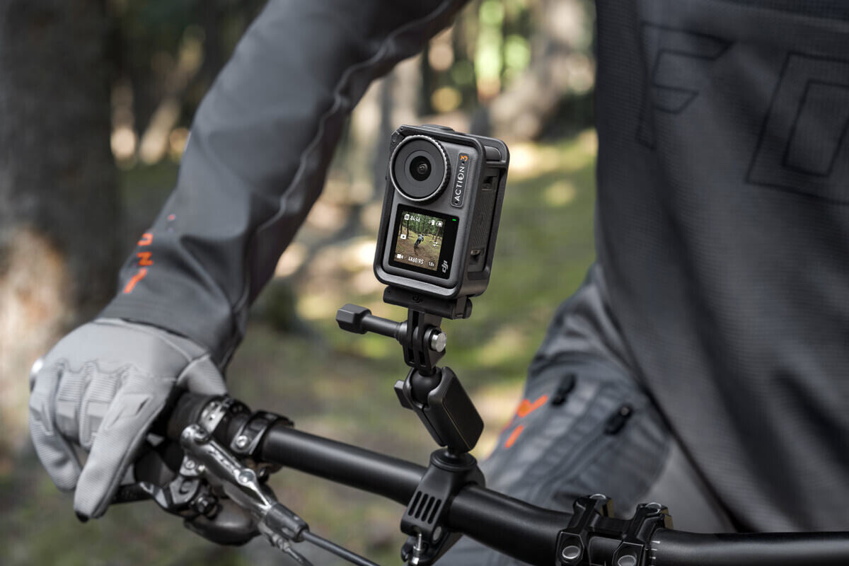 DJI Osmo Action Handlebar Mount Kamerabeslag