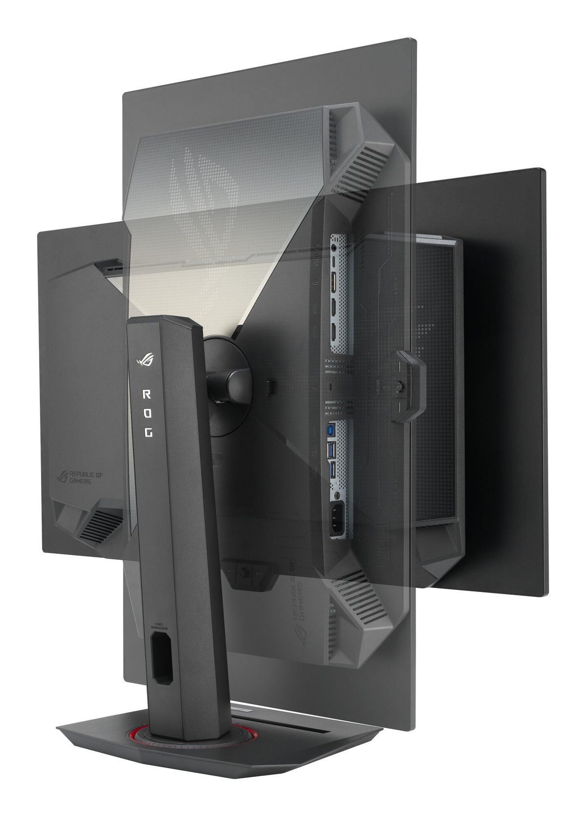 ASUS ROG Strix OLED XG27ACDNG computerskærm 67,3 cm (26.5") 2560 x 1440 pixel Quad HD QD-OLED Sort
