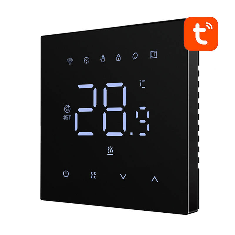Smart termostat Avatto WT410-BH-3A-B Gas kedel 3A WiFi