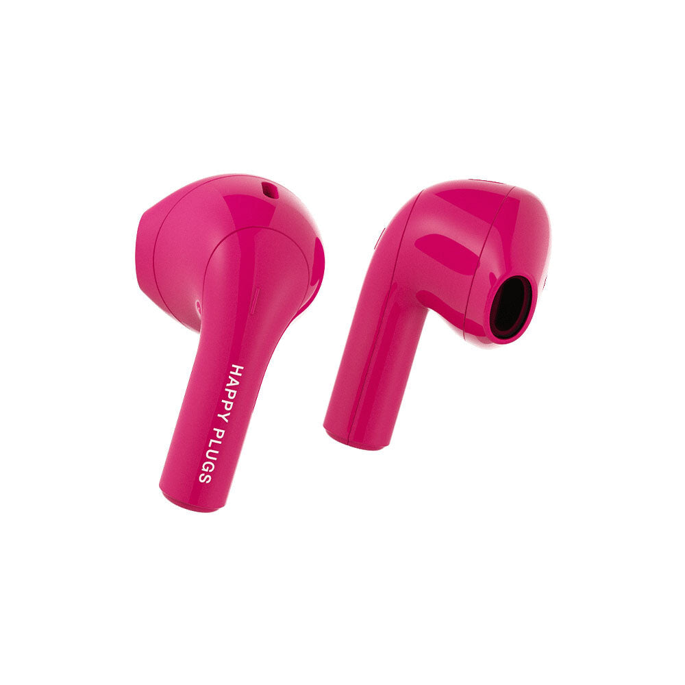 Happy Plugs JOY Headset True Wireless Stereo (TWS) I ørerne Opkald/Musik/Sport/Hverdag Bluetooth Lyserød