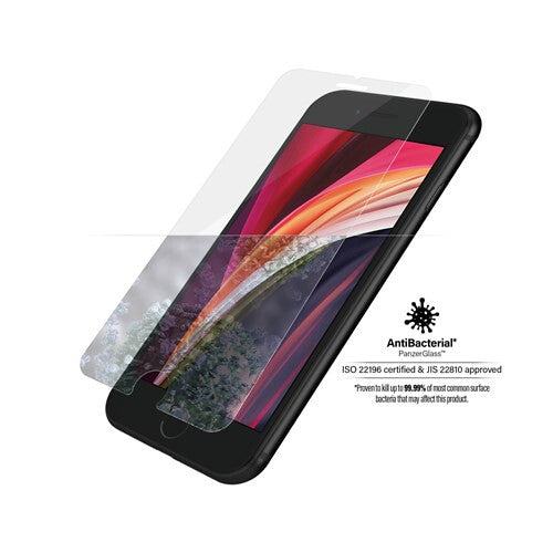 PanzerGlass ® Skærmbeskyttelse iPhone SE (2020/2022) | 8 | 7 | 6 | 6s | Standard Fit | Bulk