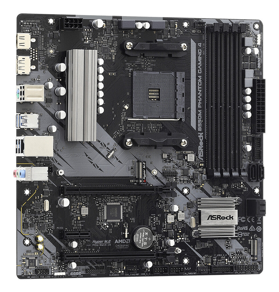 Asrock B550M Phantom Gaming 4 AMD B550 Stik AM4 micro ATX