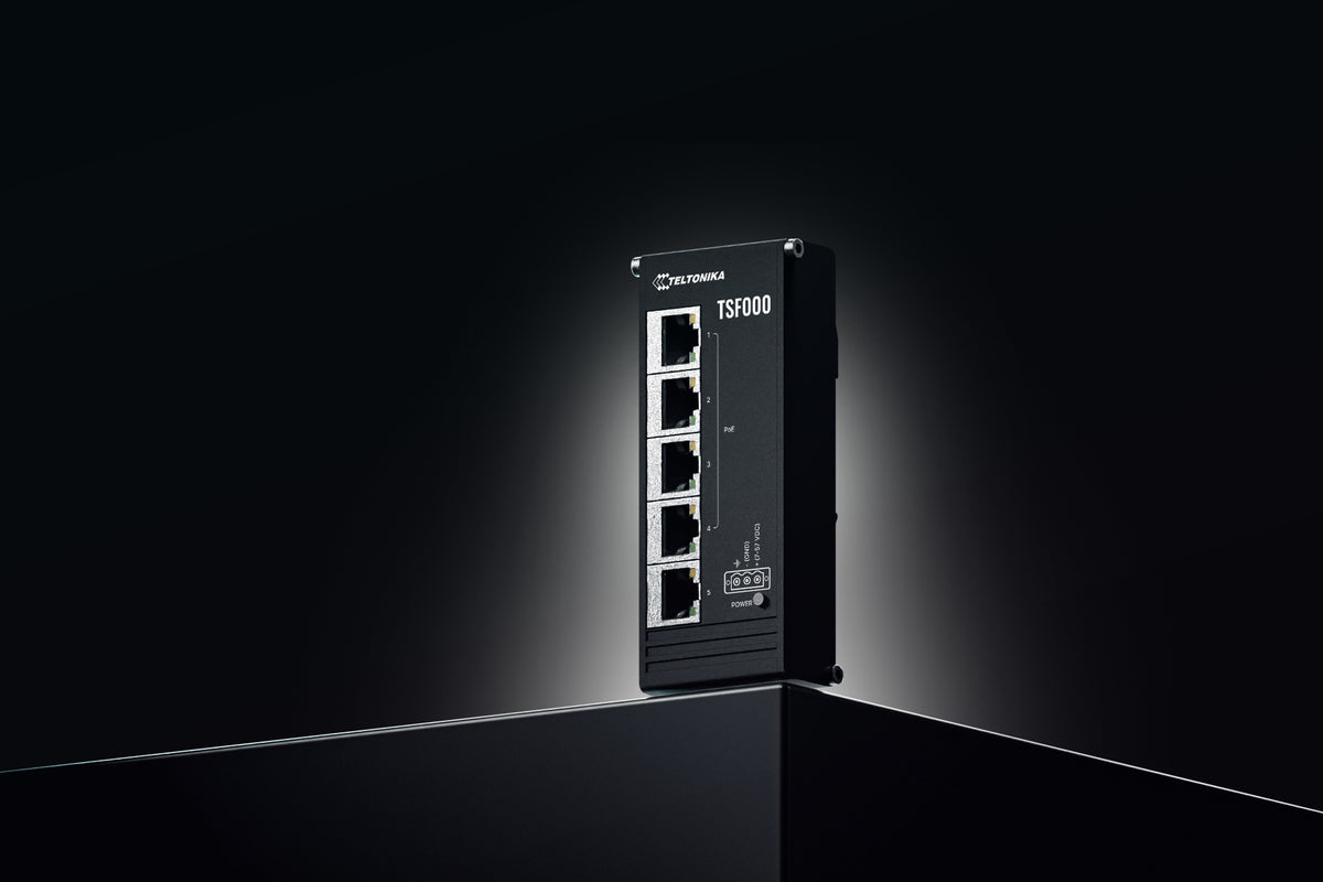 Teltonika TSF000 5-porte Fast Ethernet PoE+