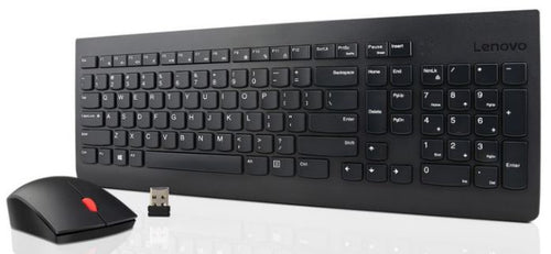 Lenovo Essential Wireless Combo Sæt med mus og tastatur Trådløs USA med Euro-symbol