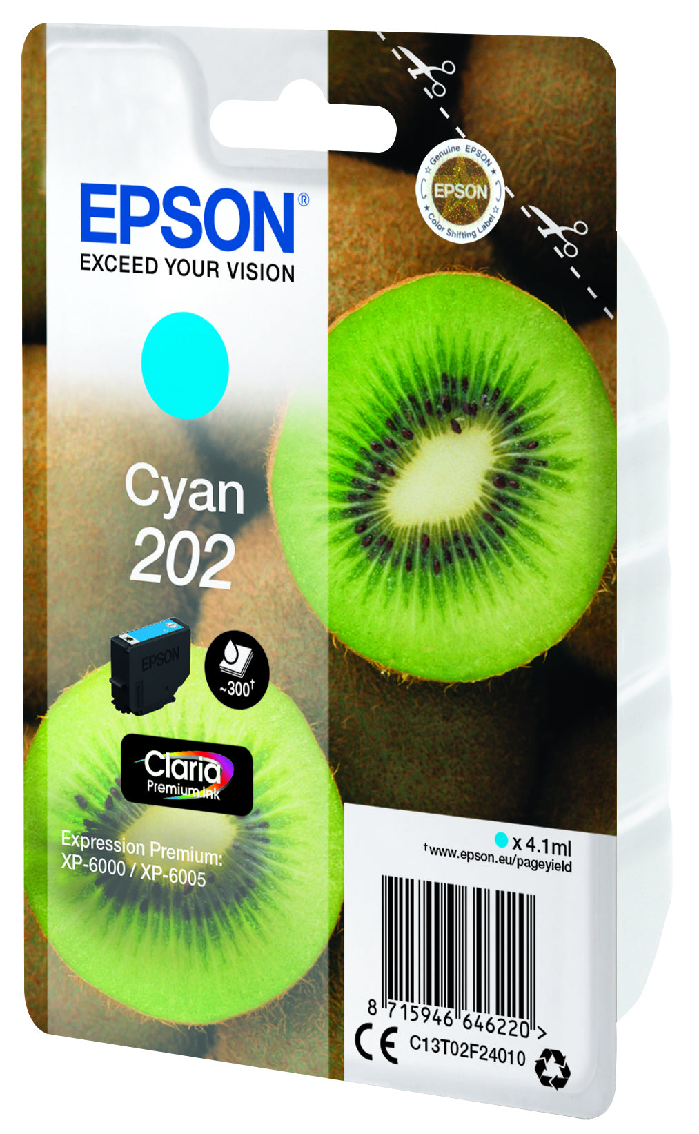 T202 Cyan Ink Cartridge