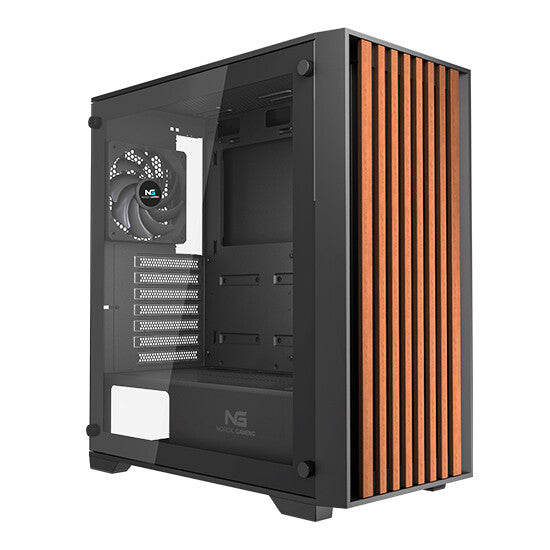 Nordic Gaming Ratatosk Tower ATX Sort Wood
