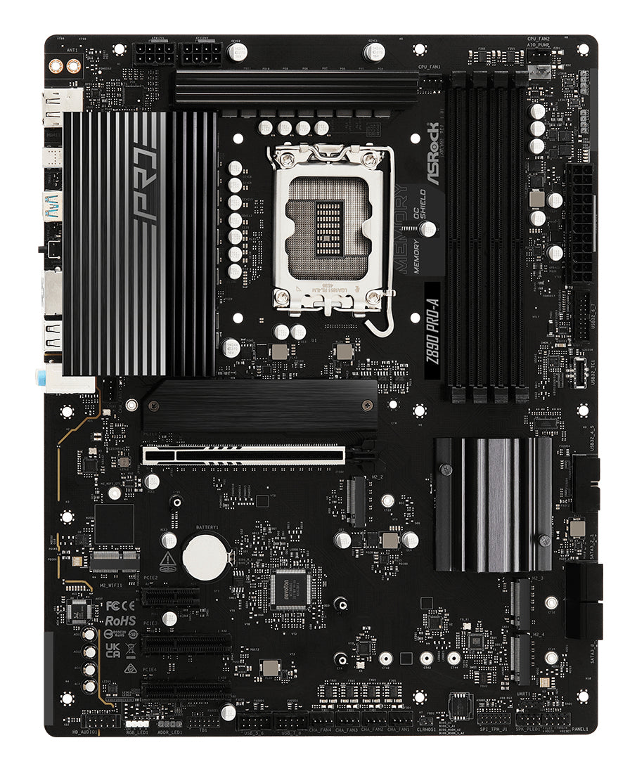 ASRock Z890 Pro-A Motherboard ATX LGA-1851 Intel Z890