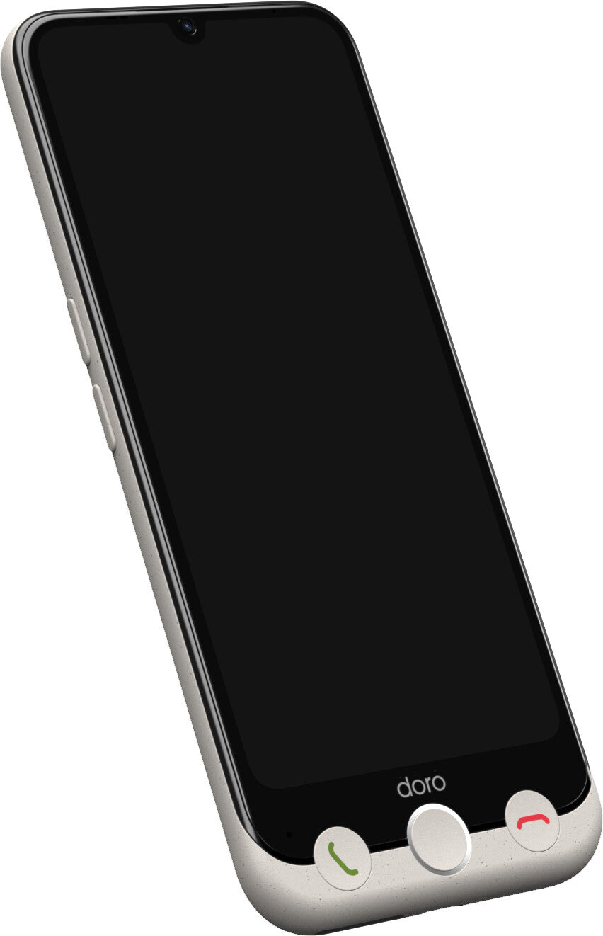 Doro Aurora 31 15,5 cm (6.1") Dual SIM Android 14 4G USB Type-C 6 GB 28 GB 5000 mAh Hvid