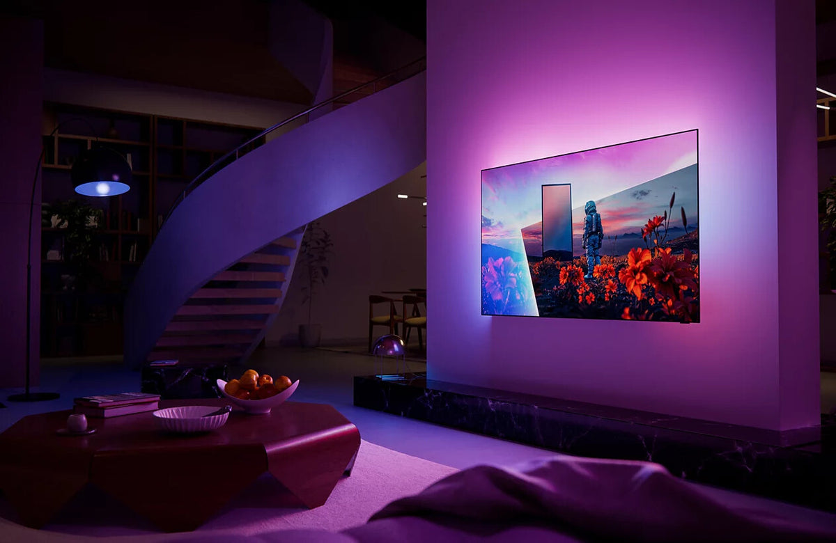 Philips Ambilight 42OLED811/12 TV 106,7 cm (42") 4K Ultra HD Smart TV Wi-Fi Grå