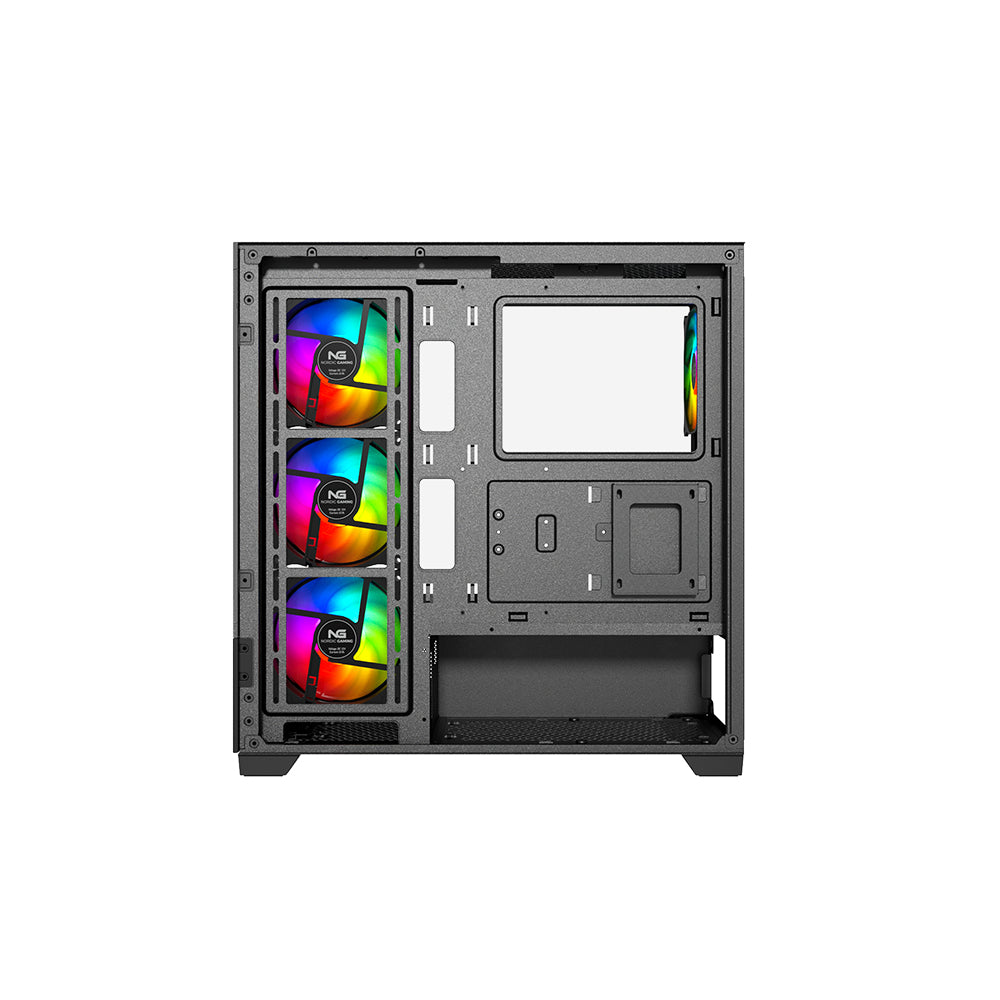 Nordic Gaming Hugin RGB Tower ATX Sort
