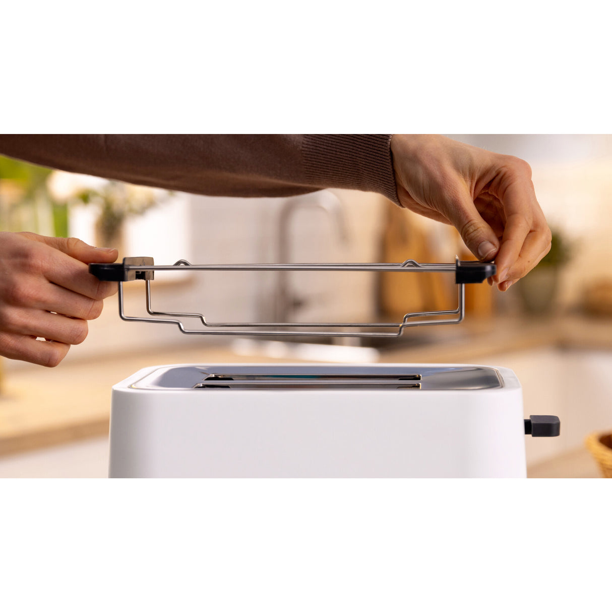 Bosch TAT3M121 brødrister 4 skive(r) 950 W Hvid