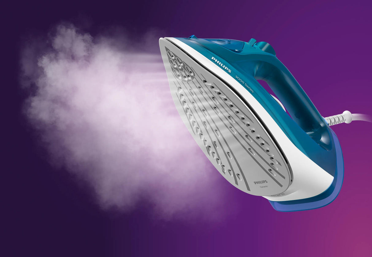 Philips 3000 series DST3040/70 strygejern Dampstrygejern Keramisk strygesål 2600 W