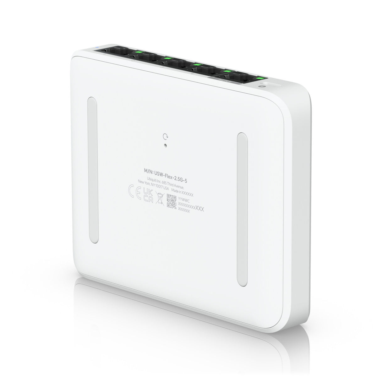 Ubiquiti UniFi Flex Mini 2.5G Administreret 2.5G Ethernet (100/1000/2500) Strøm over Ethernet (PoE) Desktop Hvid