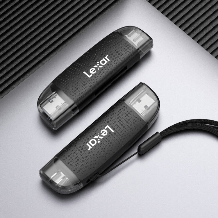 Lexar LRW310X-BNBNG kortlæser USB 2.0 Type-A/Type-C Sort