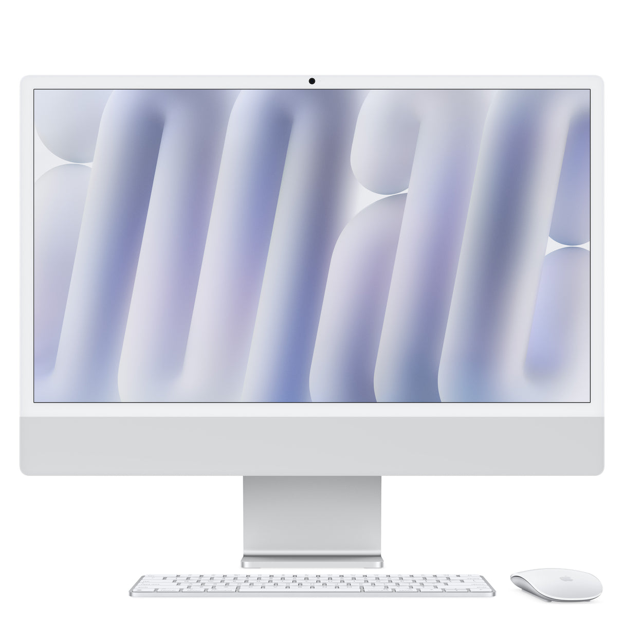 Apple iMac Apple M M4 59,7 cm (23.5") 4480 x 2520 pixel All-in-One PC 16 GB 256 GB SSD macOS Sequoia Wi-Fi 6E (802.11ax) Sølv