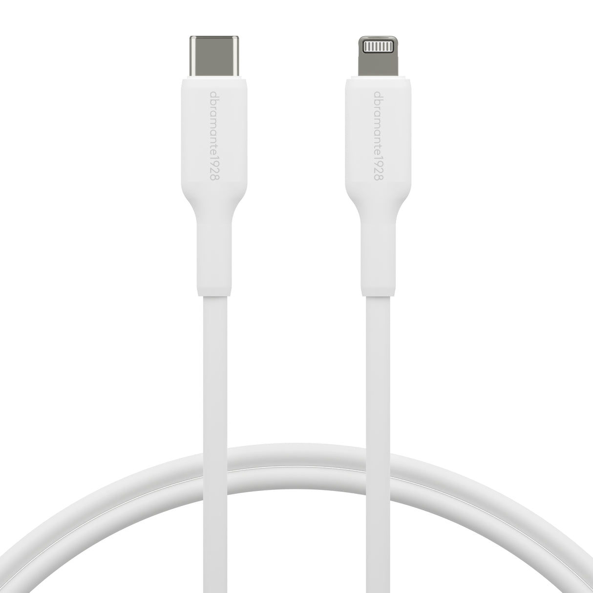 Dbramante Re-charge - Cable - USB-C to Lightning - White (1m)