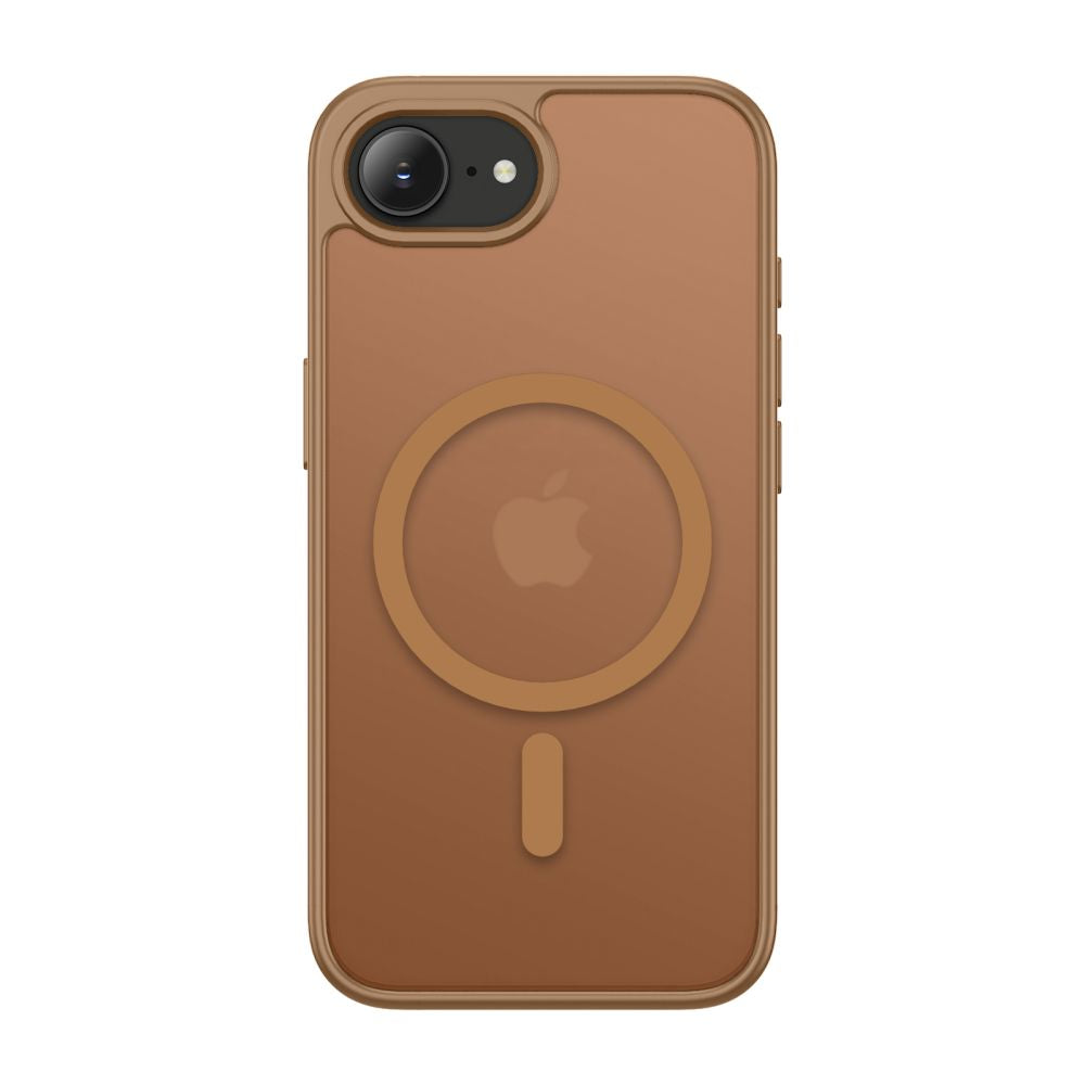 Tech Protect Basicmag Magsafe Iphone 16 E / 17 E Matbrun