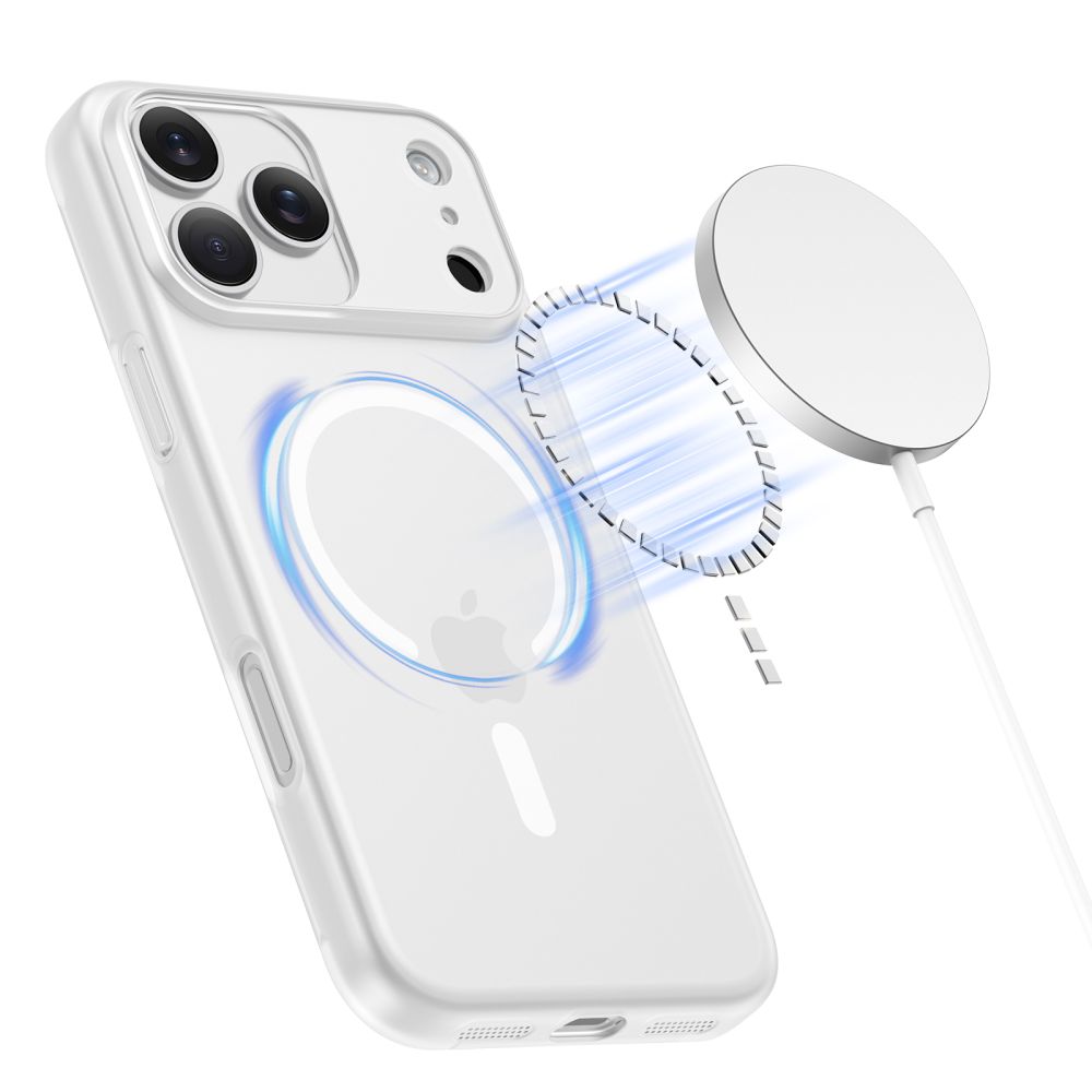 Tech Protect Magslim Magsafe Iphone 17 Pro Mat/Hvid
