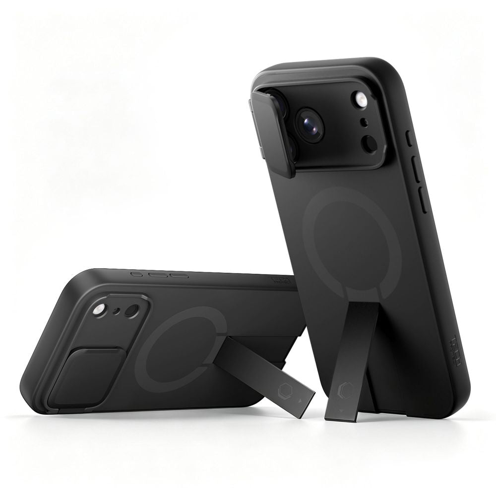 Tech Protect Kevlar Aura Magsafe Iphone 17 Pro / 18 Pro Sort