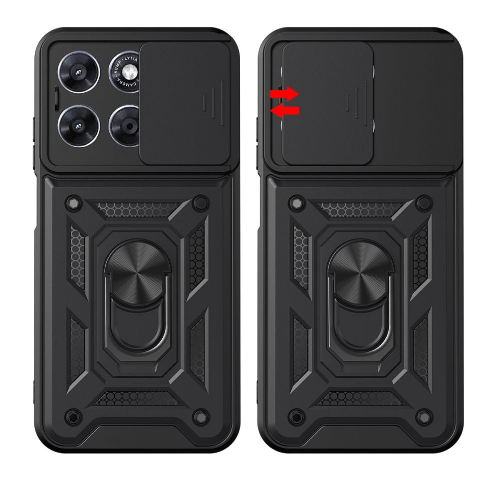 Tech Protect Camshield Pro Motorola Moto G67 / G77 / G87 Sort