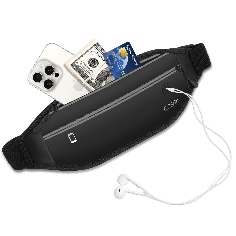 Tech Protect M7 Universal Sport Belægningstaske Sort