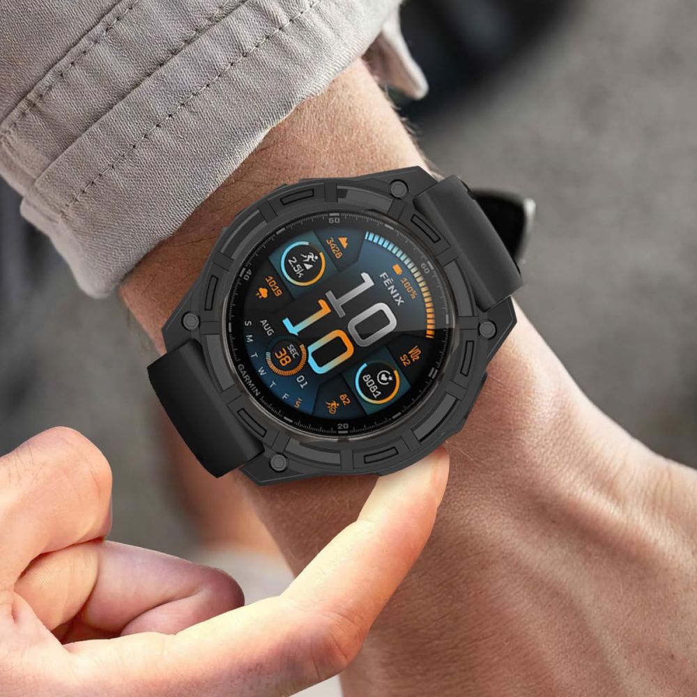 Tech Protect Defense Air Garmin Fenix 7 / 7 Pro Sort