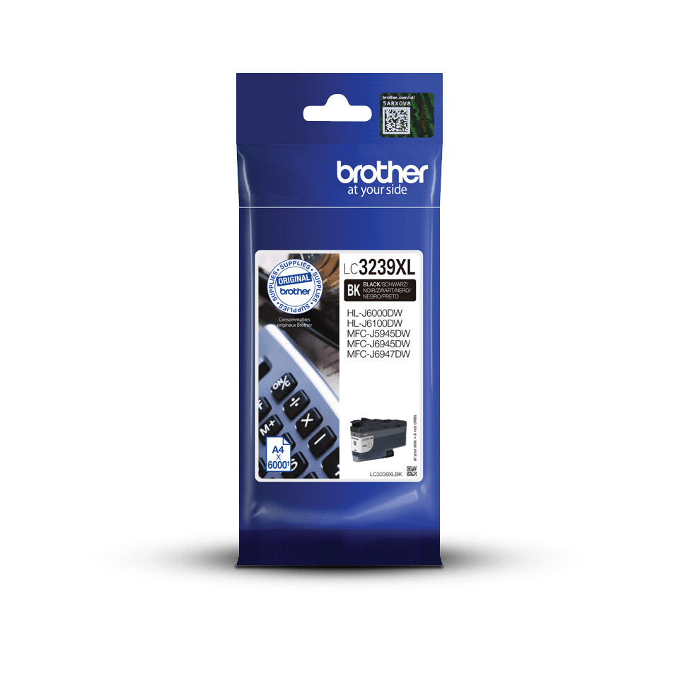Brother LC-3239XLBK blækpatron 1 stk Original Højt (XL) udbytte Sort