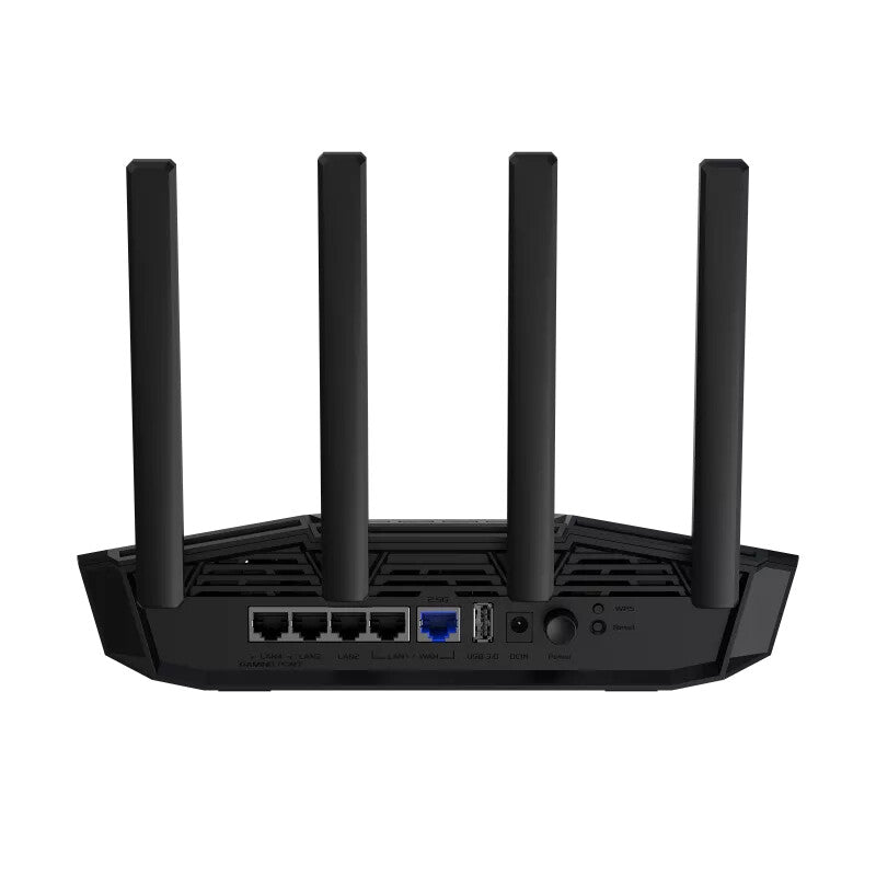 ASUS TUF-BE3600 trådløs router Gigabit Ethernet Dual-band (2,4 GHz / 5 GHz) Sort