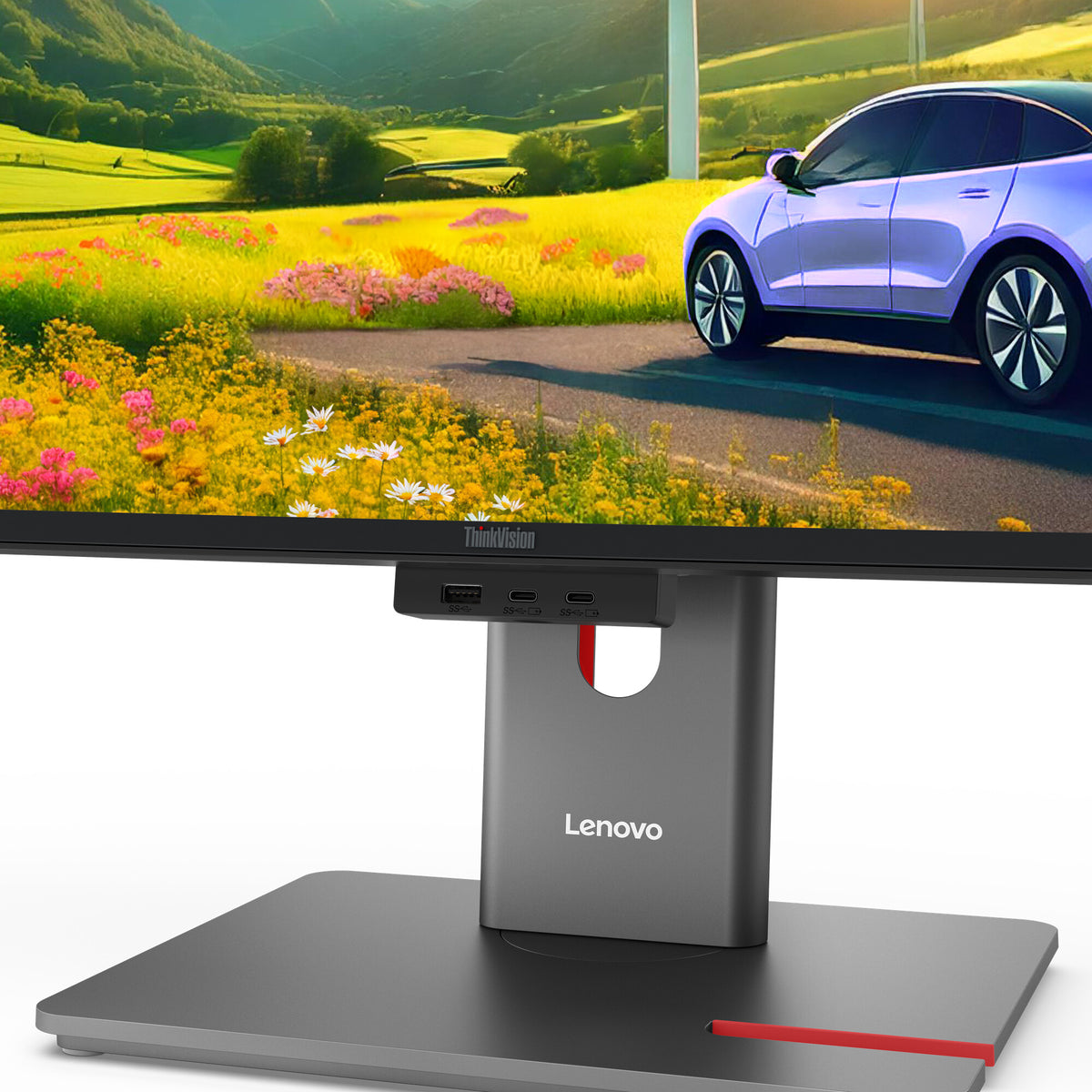 Lenovo ThinkVision P34WD-40 computerskærm 86,4 cm (34") 3440 x 1440 pixel Wide Quad HD LCD Sort