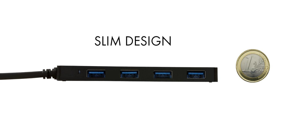 i-tec Advance C31HUB404 interface hub USB 3.2 Gen 2 (3.1 Gen 2) Type-C 5000 Mbit/s Sort