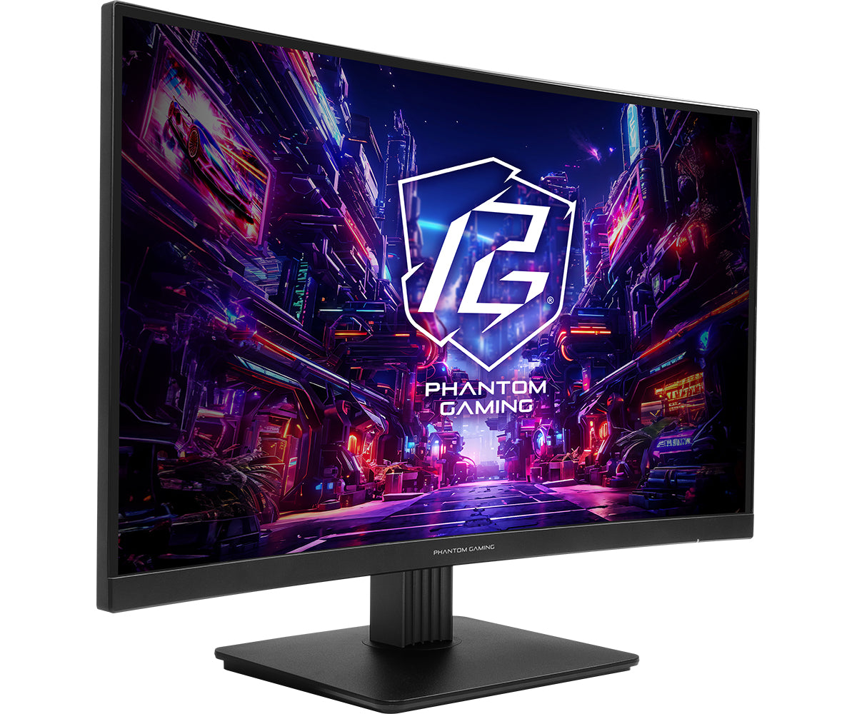 ASRock Phantom Gaming PG27QRT1B 27 2560 x 1440 (QHD) HDMI DisplayPort 180Hz