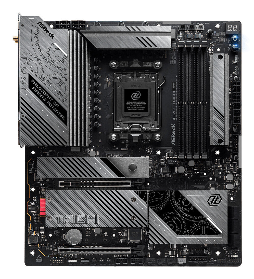 ASRock X870E Taichi Lite WiFi Motherboard EATX AM5 Socket DDR5