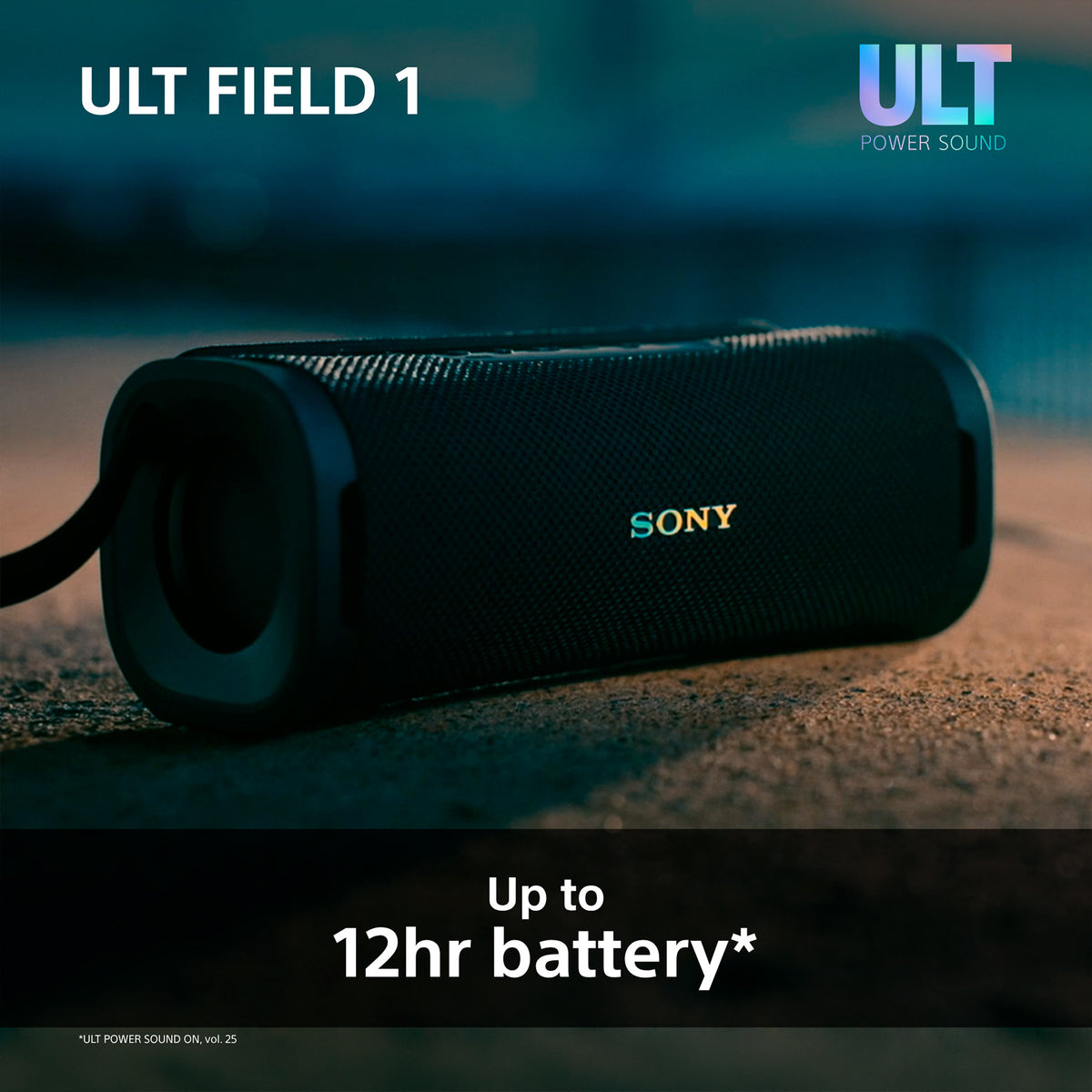 Sony ULT FIELD 1 Højttaler Sort