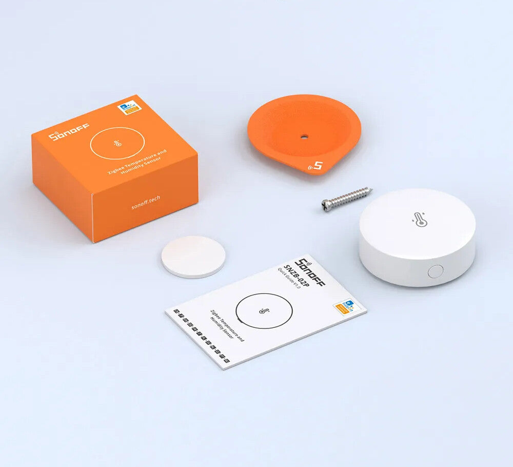 Smart Zigbee trådløs knap Sonoff SNZB-01P (rund fjernbetjening)