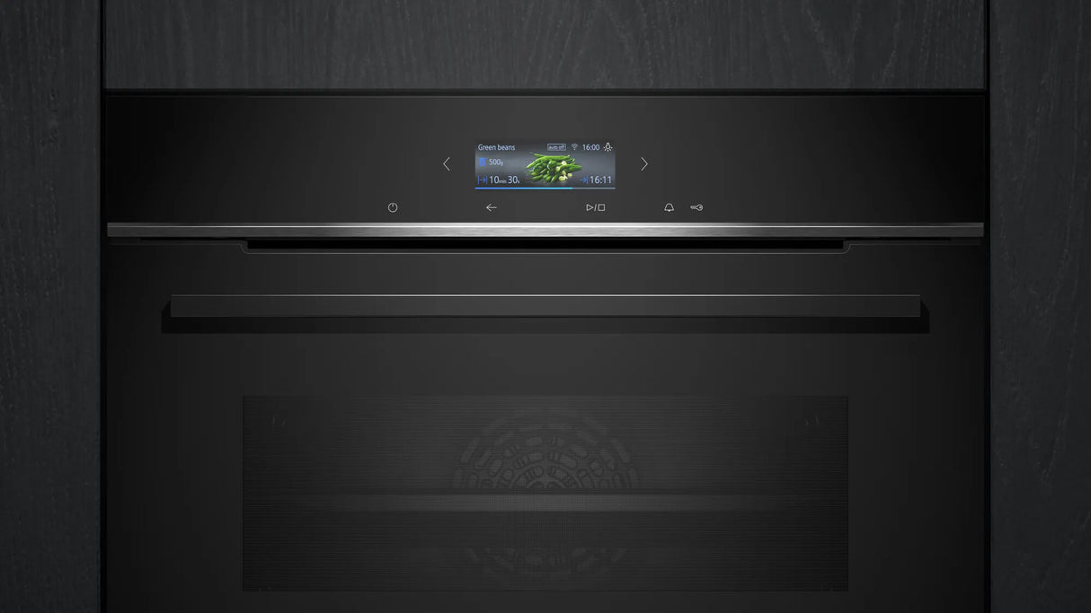 Siemens iQ500 HB772A1B1 ovn 71 L 3600 W Sort