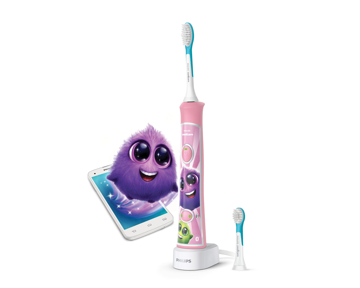 Philips Sonicare For Kids HX6352 Elektrisk Tandbørste Pink Hvid