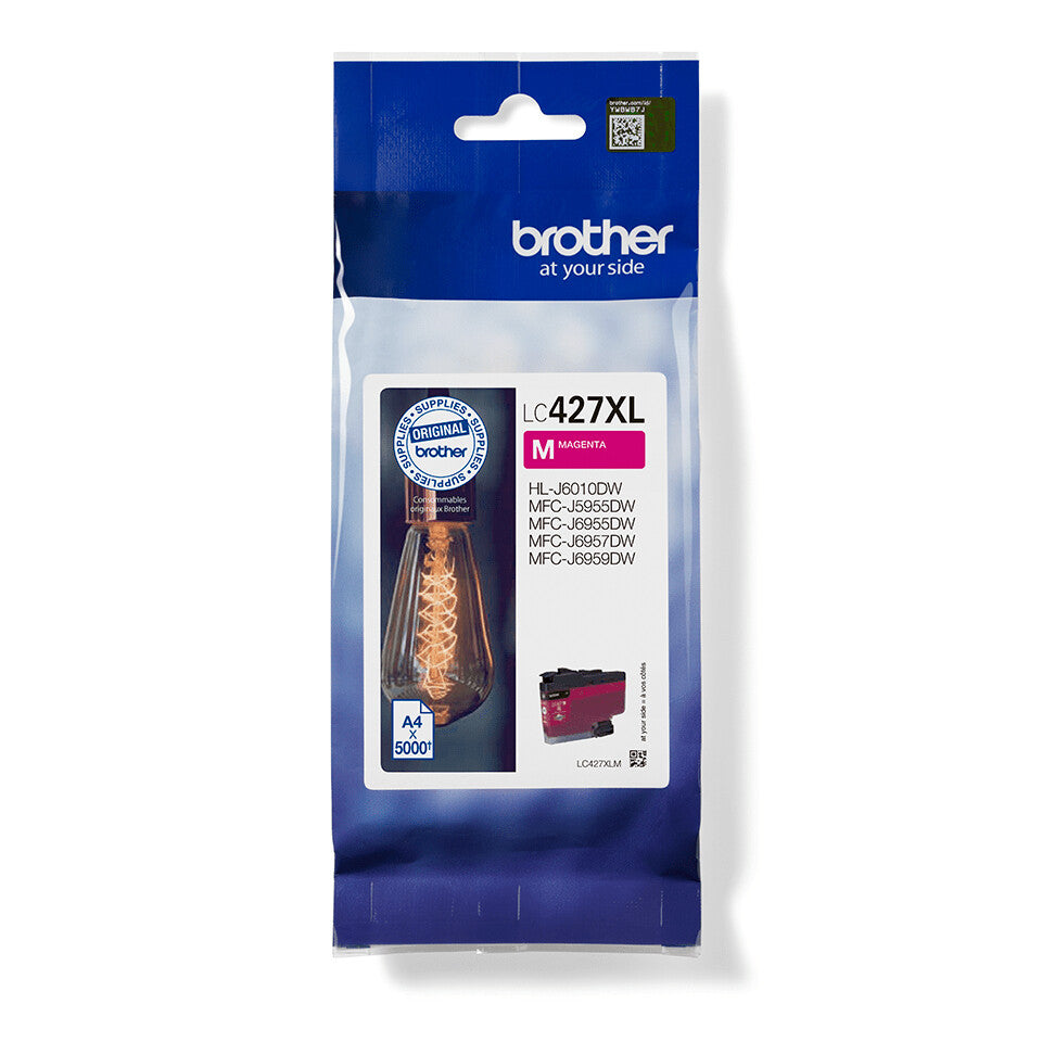 Brother LC427XLM blækpatron 1 stk Original Højt (XL) udbytte Magenta