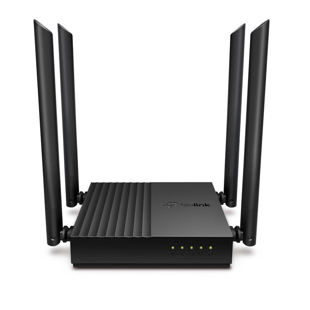 TP-Link ARCHER A64 trådløs router Gigabit Ethernet Dual-band (2,4 GHz / 5 GHz) Sort