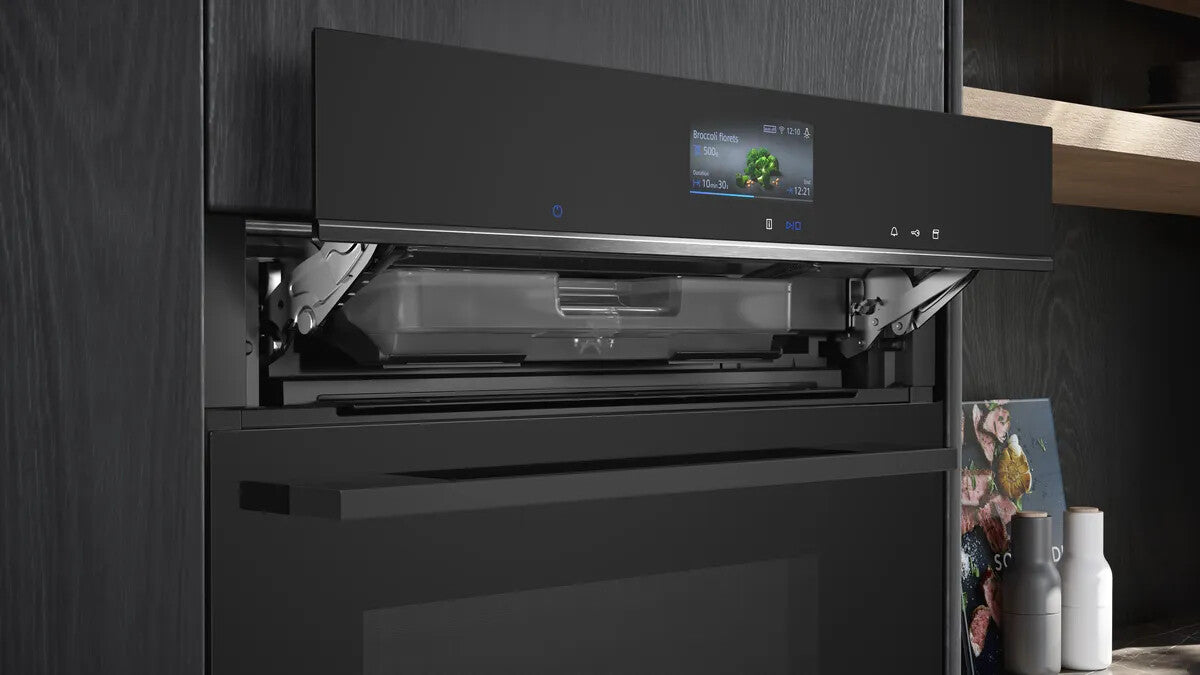 Siemens iQ700 HS736GDB1 ovn 71 L 3600 W Sort
