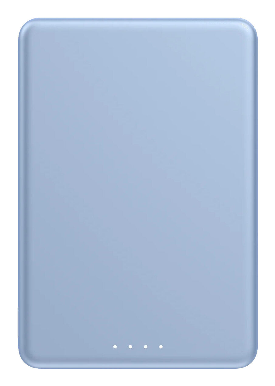 Xiaomi Super Slim Magnetic Power Bank 5000 Lithium-Ion (Li-Ion) 5000 mAh Trådløs opladning Blå