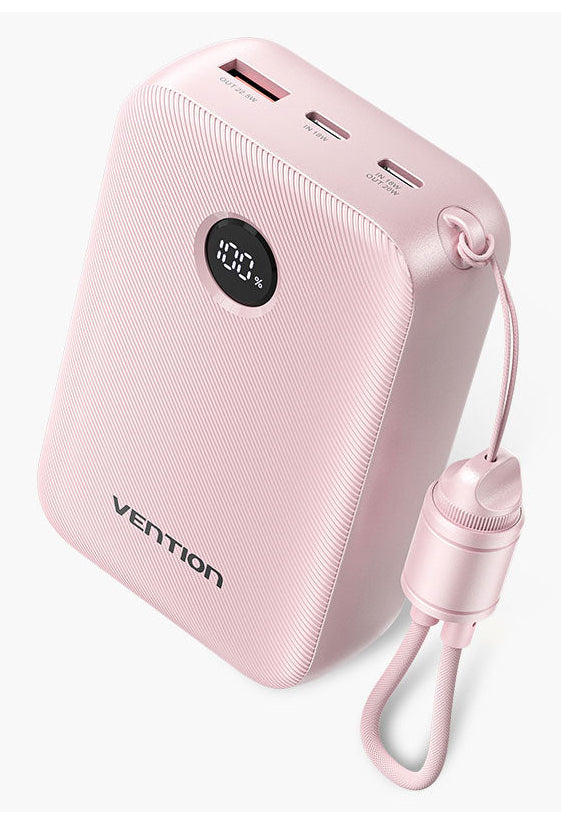 Vention FKBP0-C powerbank 20000 mAh Lyserød
