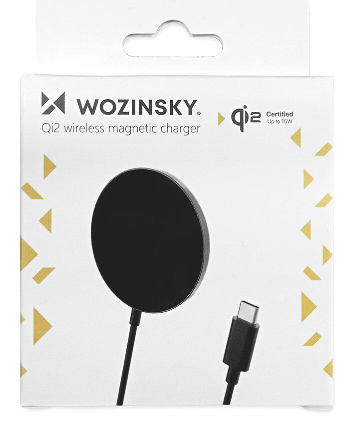 Wozinsky 5907769367533 oplader til mobil enhed Universel Sort USB Trådløs opladning Indendørs