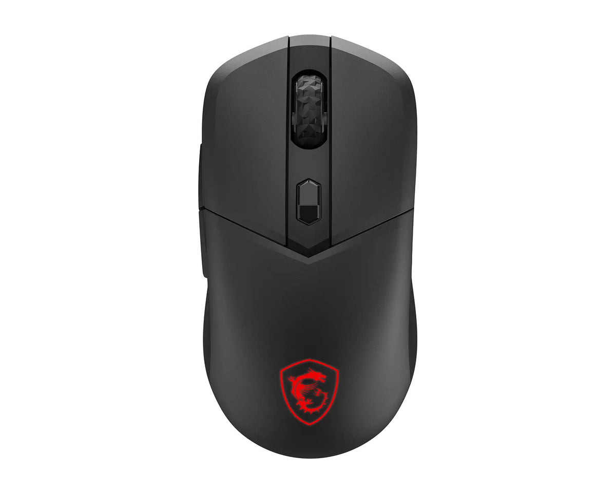 MSI VERSA 300 WIRELESS 8K mus Spil Ambidextrous RF Wireless + Bluetooth + USB Type-A Optisk 2600 dpi
