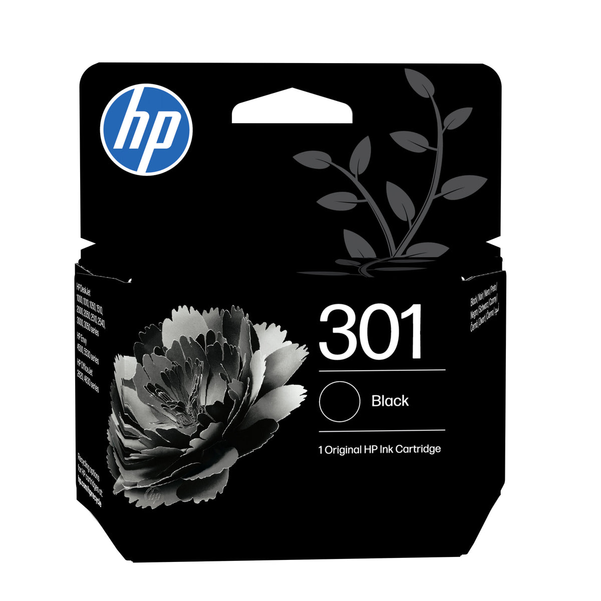HP 301 Sort 170 sider Blæk CH561EE