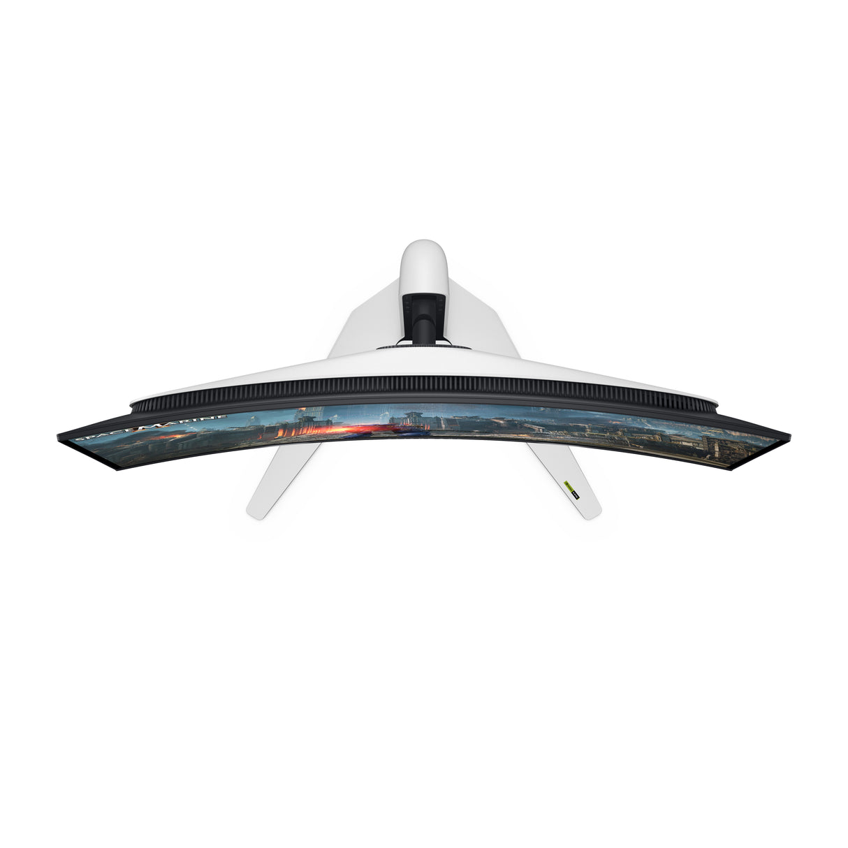 Alienware AW3225QF computerskærm 81,3 cm (32") 3840 x 2160 pixel 4K Ultra HD QD-OLED Sort, Hvid