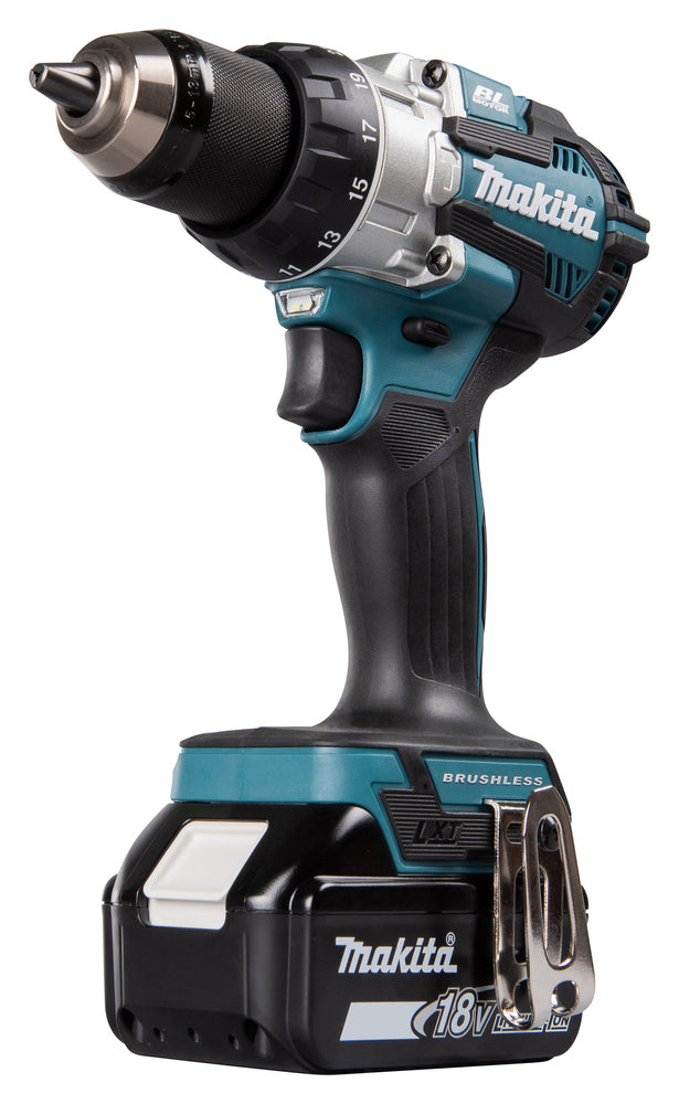 Makita DHP489RTJ 18V LXT Slagboremaskine 2x5Ah