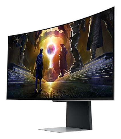 Samsung Odyssey OLED G8 S34DG850SU 34 3440 x 1440 (UltraWide) HDMI DisplayPort 175Hz Pivot Skærm