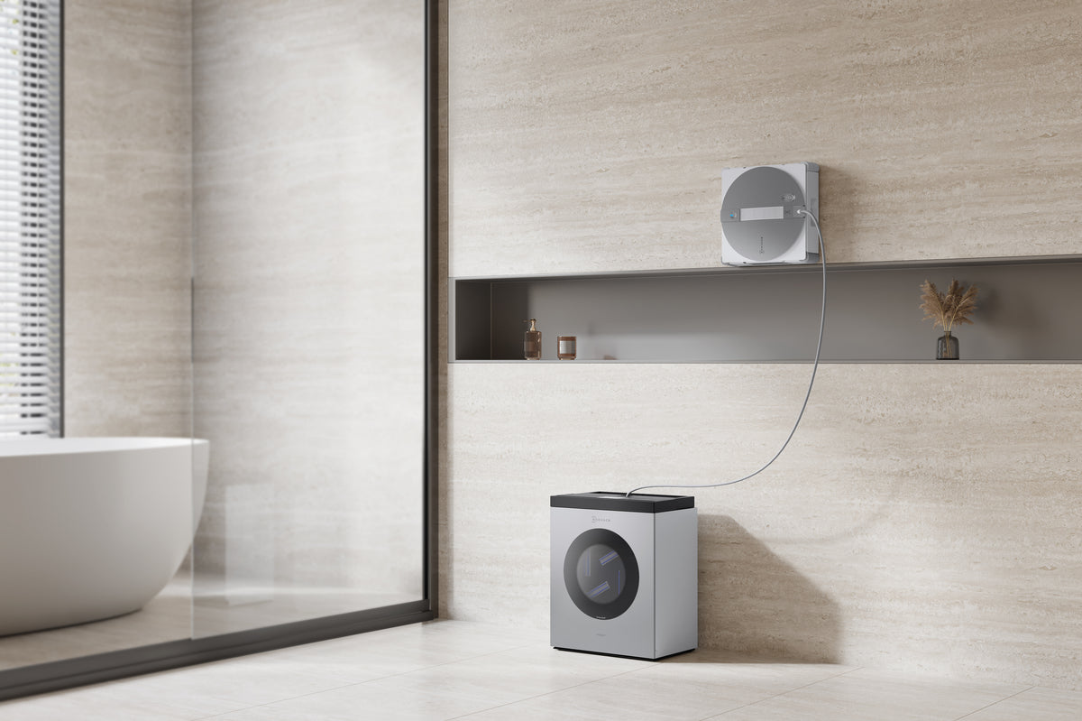Ecovacs Winbot W3 OMNI Vinduesrenser robotstyret Sølv
