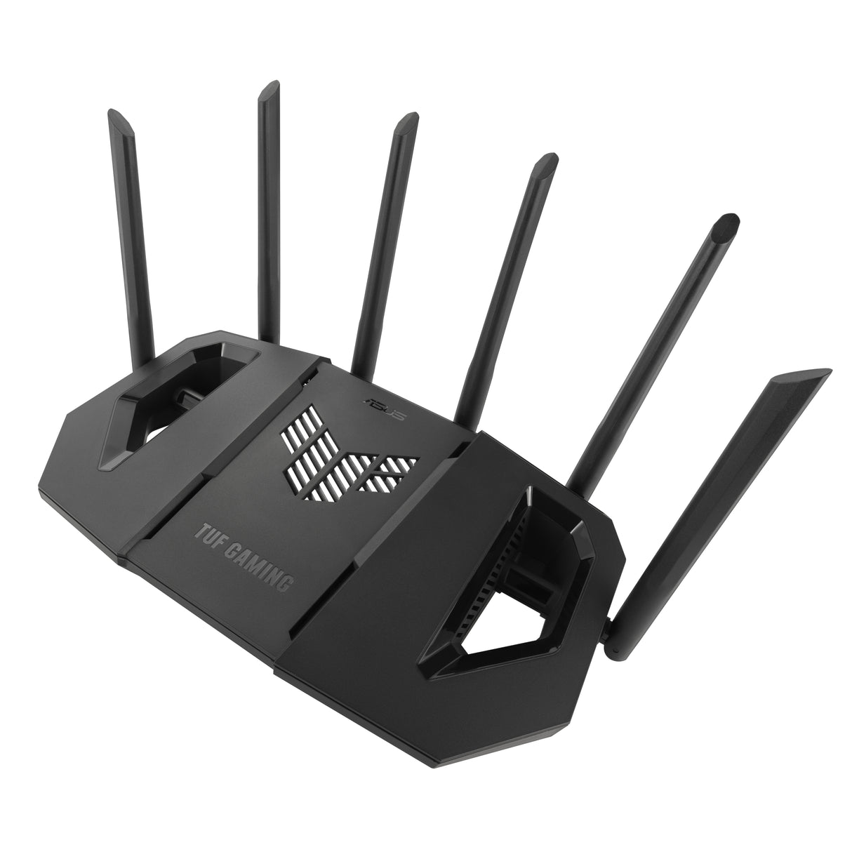 ASUS 90IG0A30-MO9C00 trådløs router 2.5 Gigabit Ethernet Tri-band (2,4 GHz/5 GHz/6 GHz) Sort